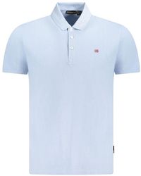Napapijri - Cotton Polo Shirt - Lyst