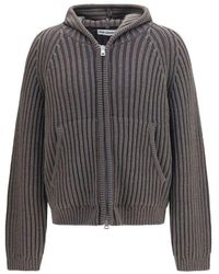 Our Legacy - Gray Wool Oves Aries Sweatshirt - Lyst