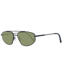 Serengeti - Black Metal Sunglasses - Lyst