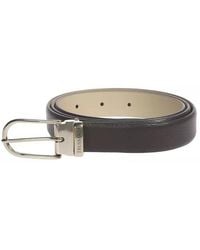 Trussardi - Elegant Adjustable Leather Belt - Lyst