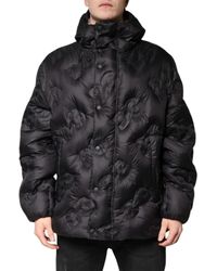 Dolce & Gabbana - Hooded Parka Coat Winter Jacket - Lyst