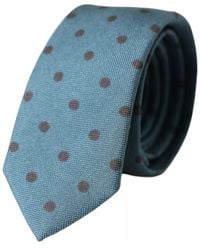 Dolce & Gabbana - Polka Dot Silk Tie Classic Style - Lyst