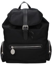 Stella McCartney - Black Econyl Backpack - Lyst