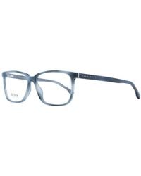 BOSS - Blue Acetate Glasses (frames) - Lyst