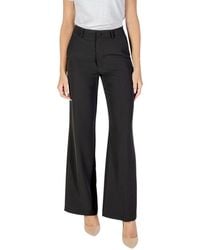 Rinascimento - Black Polyester Casual Pants - Lyst