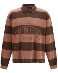 Represent - Brown Cotton Polo Shirt - Lyst