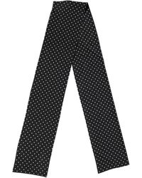 Dolce & Gabbana - Polka Dot Neck Wrap Foulard 133.5Cm X 12.5Cm Scarf - Lyst