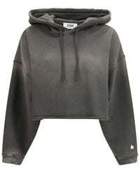 Golden Goose - Gray Cotton Sweatshirt - Lyst