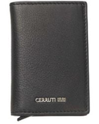 Cerruti 1881 - Black Calfskin Men's Wallet - Lyst