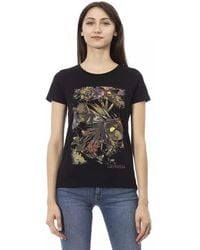 TRUSSARDI ACTION - Black Cotton T - Lyst