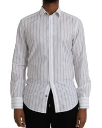 Dolce & Gabbana - Striped Shirt - Lyst