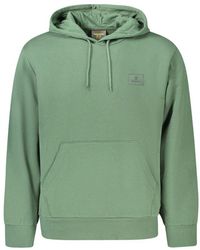 Timberland - Green Cotton Sweatshirt - Lyst