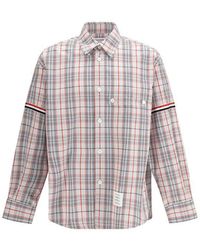 Thom Browne - Multicolor Fabric Pattern Shirt - Lyst