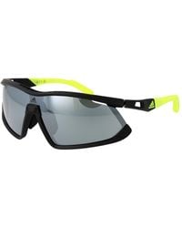 adidas - Black Plastic Sunglasses - Lyst