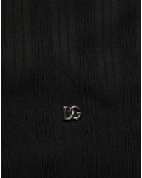 Dolce & Gabbana - Silk Blend Henley Pullover Sweater Cotton Clothing - Lyst