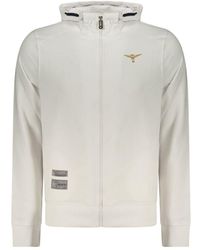 Accademia Militare - White Cotton Men's Hoodie - Lyst