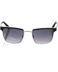 Frankie Morello - Black Metallic Fibre Men Sunglasses - Lyst