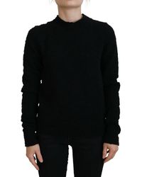 Dolce & Gabbana - Elegant Virgin Wool Pullover Sweater - Lyst