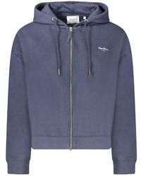 Pepe Jeans - Blue Cotton Sweater - Lyst
