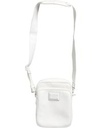Dolce & Gabbana - White Logo Plaque Crossbody Shoulder Borse Men Bag - Lyst