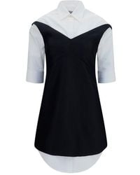 Balenciaga - Black Wool Oves Aries Casual Dress - Lyst
