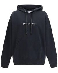 Off-White c/o Virgil Abloh - Black Cotton Sweatshirt - L - Lyst