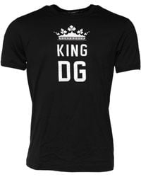 Dolce & Gabbana - King Dg Graphic Tee - Lyst