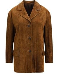 Salvatore Santoro - Suede Leather Jacket - Lyst