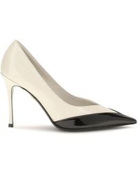 Ferragamo - Multicolor Calf Leather Bos Taurus High Heel Pumps - Lyst