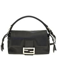 Fendi - Black Lamb Ovis Aries Aries Handbag - Lyst