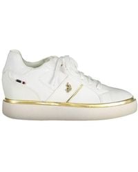 U.S. POLO ASSN. - White Polyester Sneaker - Lyst