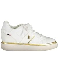 U.S. POLO ASSN. - White Polyester Sneaker - Lyst
