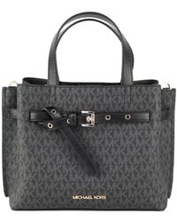 Michael Kors - Emilia Small Signature Pvc Satchel Crossbody Handbag Purse - Lyst