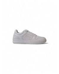 EA7 - White Polyester Athletic Sneakers - Lyst