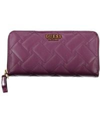 Guess - Elegant Zip Wallet With Multiple Compartments - Lyst