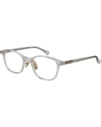 Max Mara - Transparent Acetate Glasses (frames) - Lyst