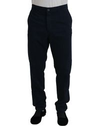 Dolce & Gabbana - Cotton Dress Formal Pants - Lyst