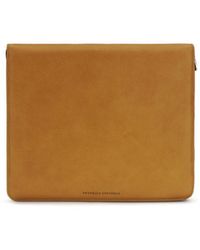 Brunello Cucinelli - Brown Calf Leather Bos Taurus Wallet - Lyst