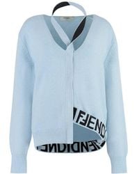 Fendi - Cashmere Cardigan - Lyst