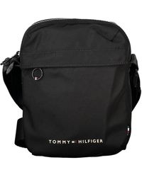 Tommy Hilfiger - Sleek Contrast Detail Shoulder Bag - Lyst