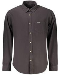 Guess - Black Cotton Men's Shirt - Lyst