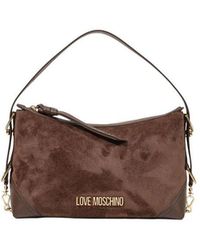Love Moschino - Brown Polyester Handbag - Lyst