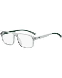 BOSS - Gray Cellulose Propionate Glasses (frames) - Lyst