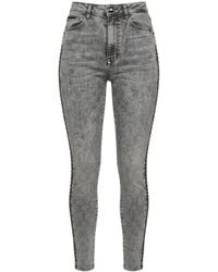 Philipp Plein - Grey Cotton Pants - Lyst