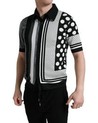 Dolce & Gabbana - Jumper Cardigan Polo Sweater - Lyst