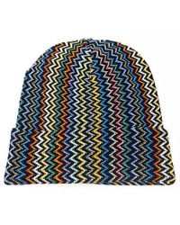 Missoni - Geometric Fantasy Multicolor Hat - Lyst