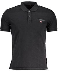 Napapijri - Cotton Polo Shirt - Lyst
