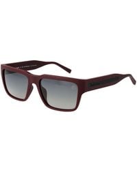 Timberland - Burgundy Plastic Sunglasses - Lyst