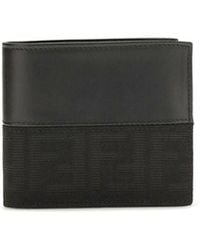 Fendi - Black Calf Leather Bos Taurus Wallet - Lyst