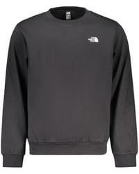 The North Face - Black Cotton Men's Sweatshirt - Lyst